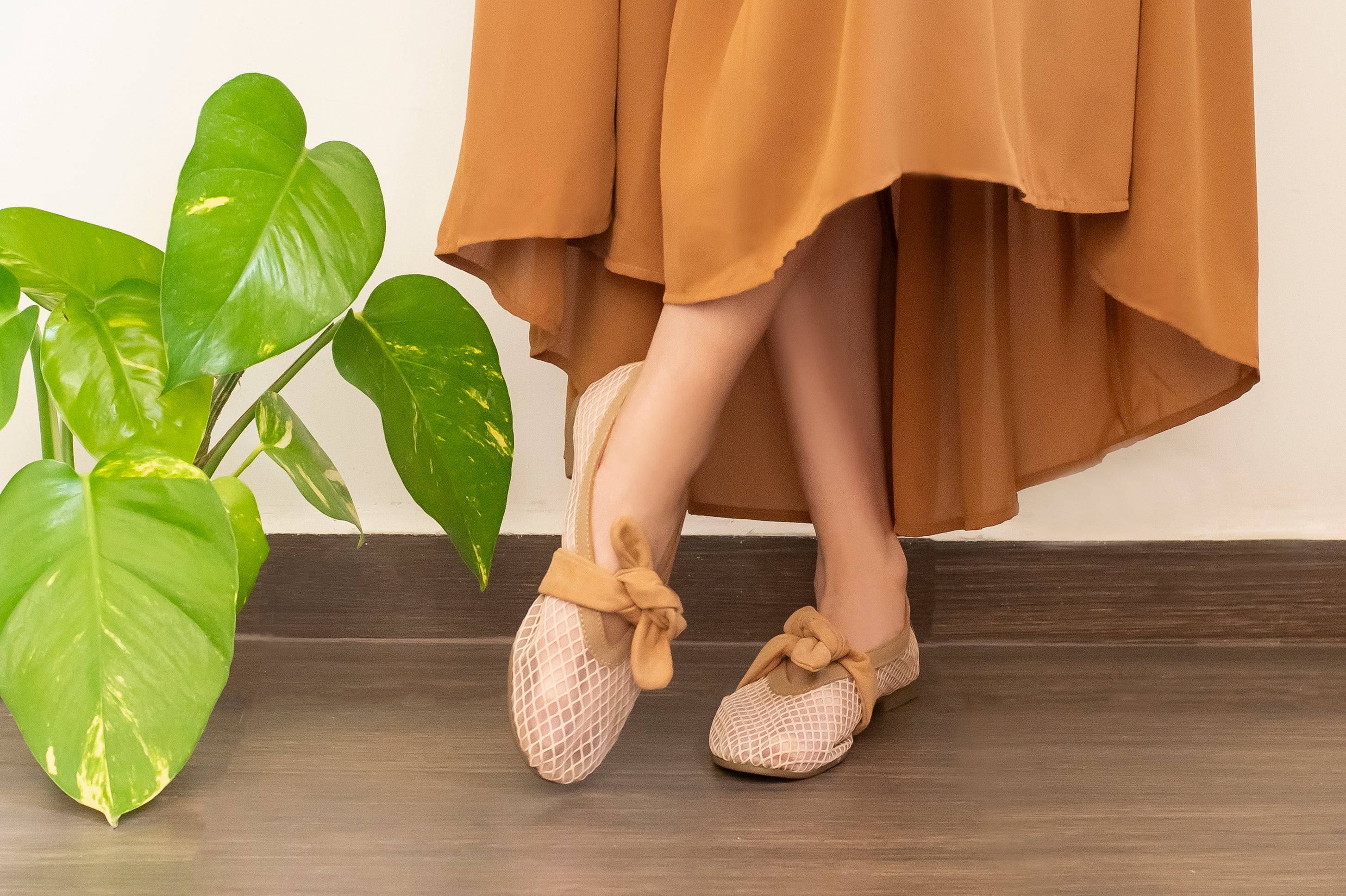 Flats con moño