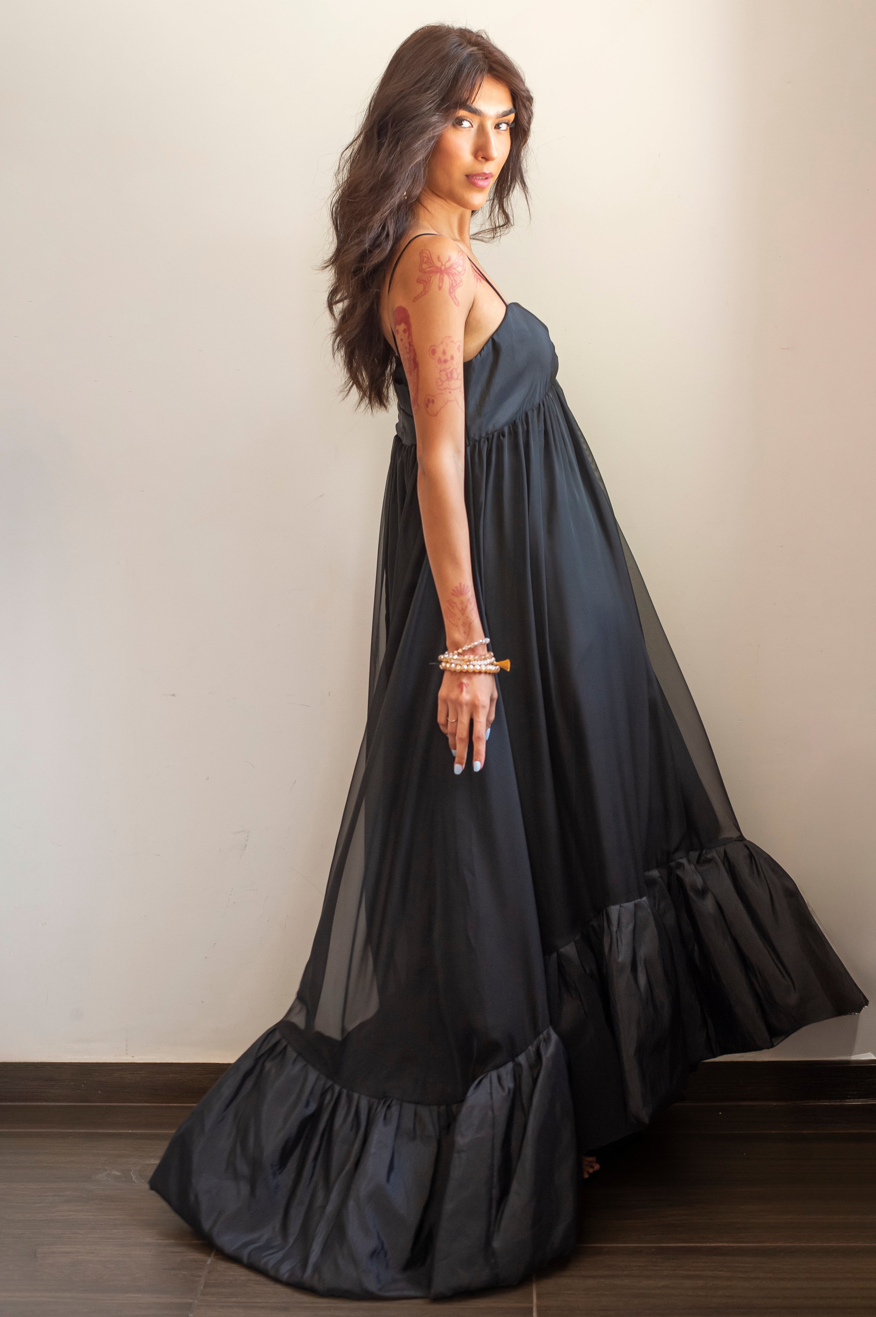 Vestido negro de fiesta